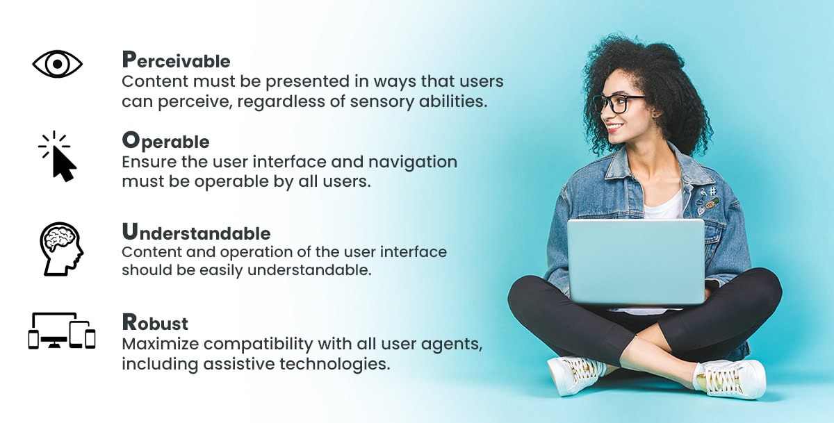 Web accessibility standards for reports and dashboards