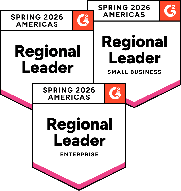 Enterprise Leader in Embedded Business Intelligence G2 award 