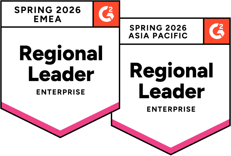 Enterprise Leader in Embedded Business Intelligence G2 award 