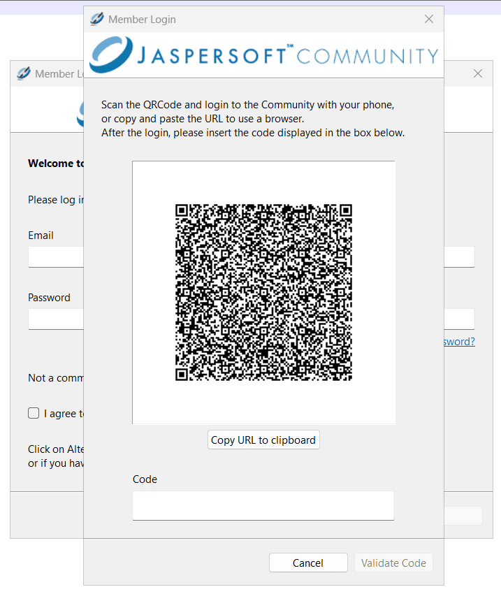 Alternative Logoin Method for Jaspersoft Studio