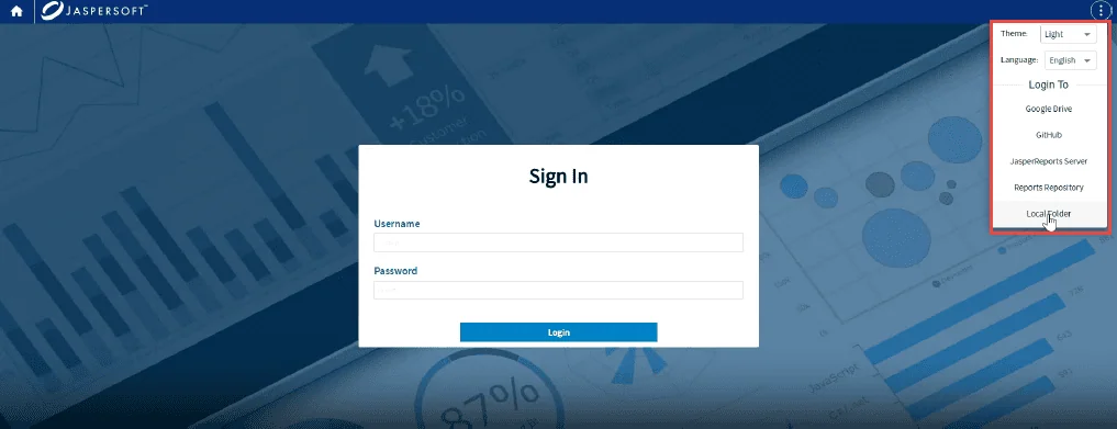 Switch between repositories from the new refractor home page